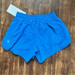 NWT Hotty Hot Lululemon shorts size 6 - lined 4 inch